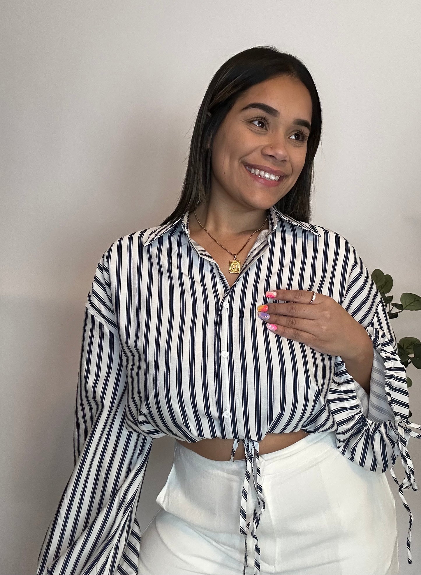 Stripped long sleeve