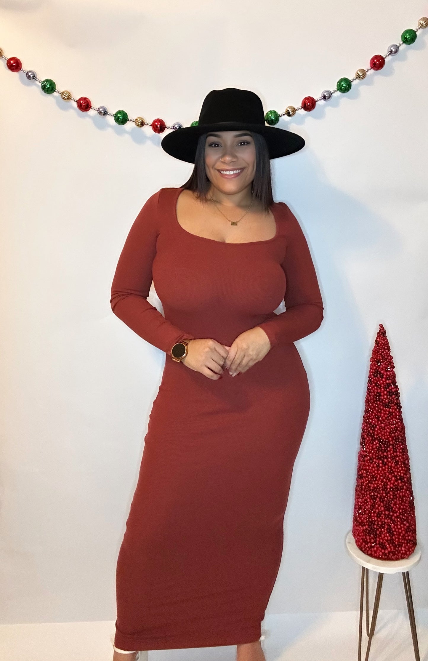 Mistletoe Maxi Dress