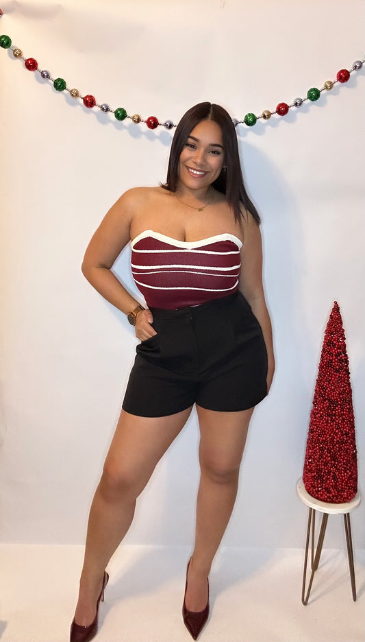 Black High waisted Shorts