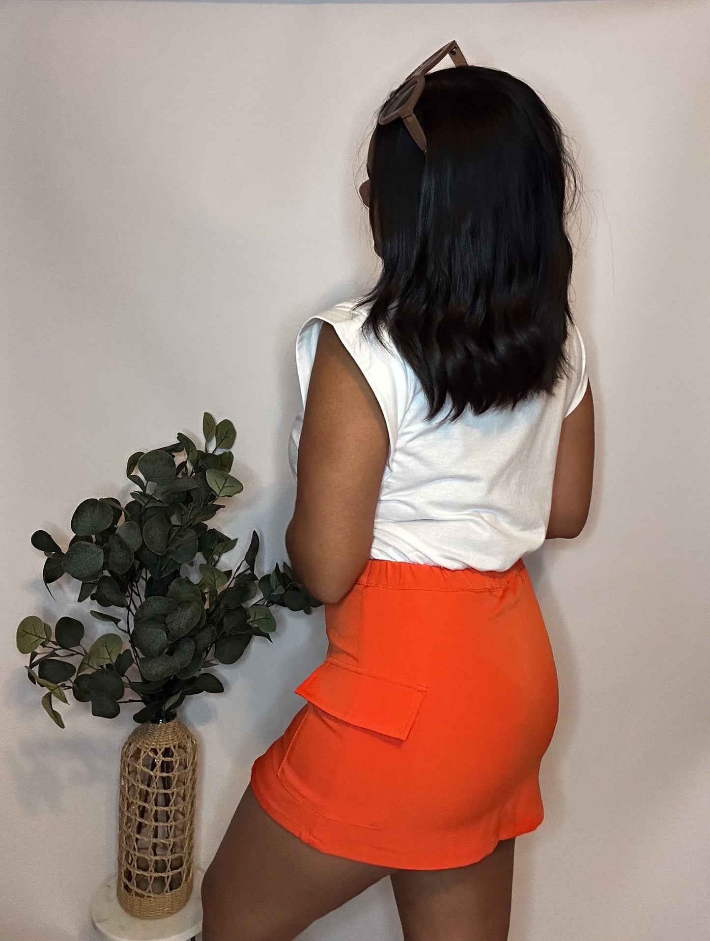 Citrus Cargo Skort